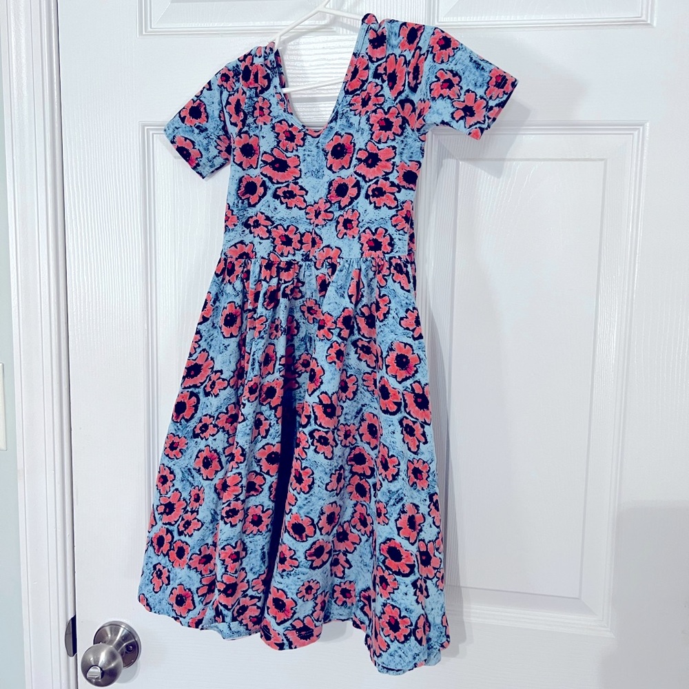 Alice + Ames Blue floral dress